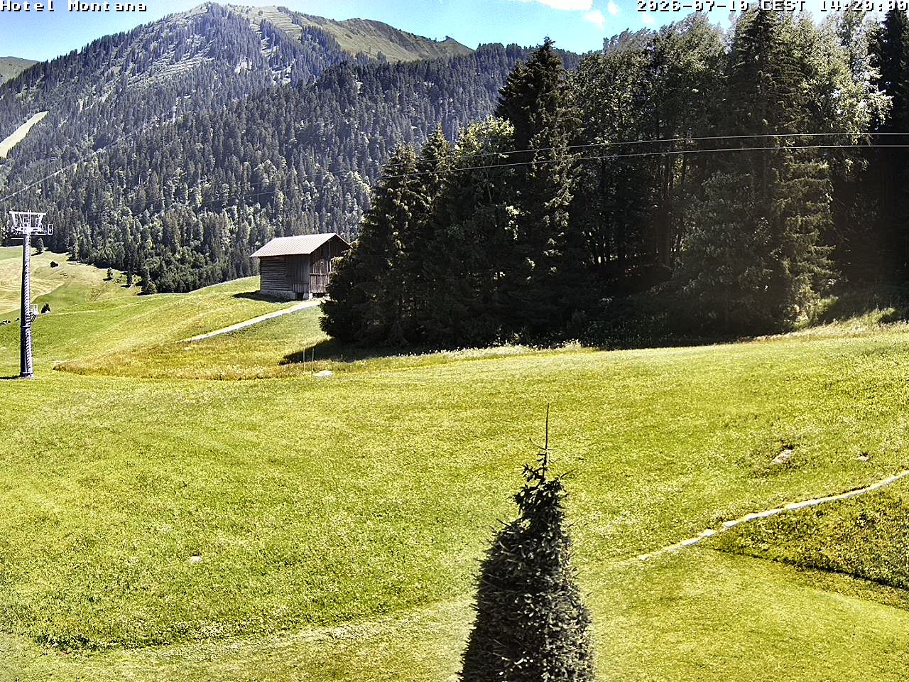 Archiv Foto Webcam Hotel Montana, Riezlern