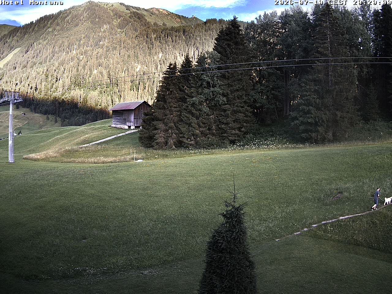 Archiv Foto Webcam Hotel Montana, Riezlern