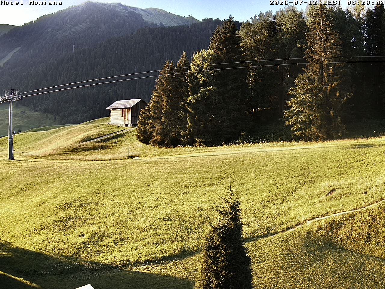 Archiv Foto Webcam Hotel Montana, Riezlern