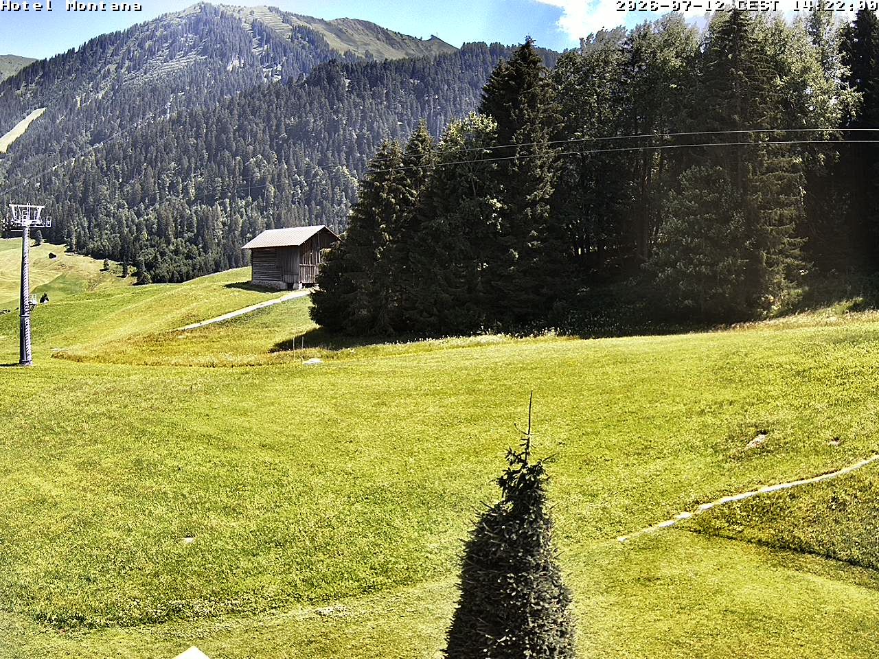 Archiv Foto Webcam Hotel Montana, Riezlern