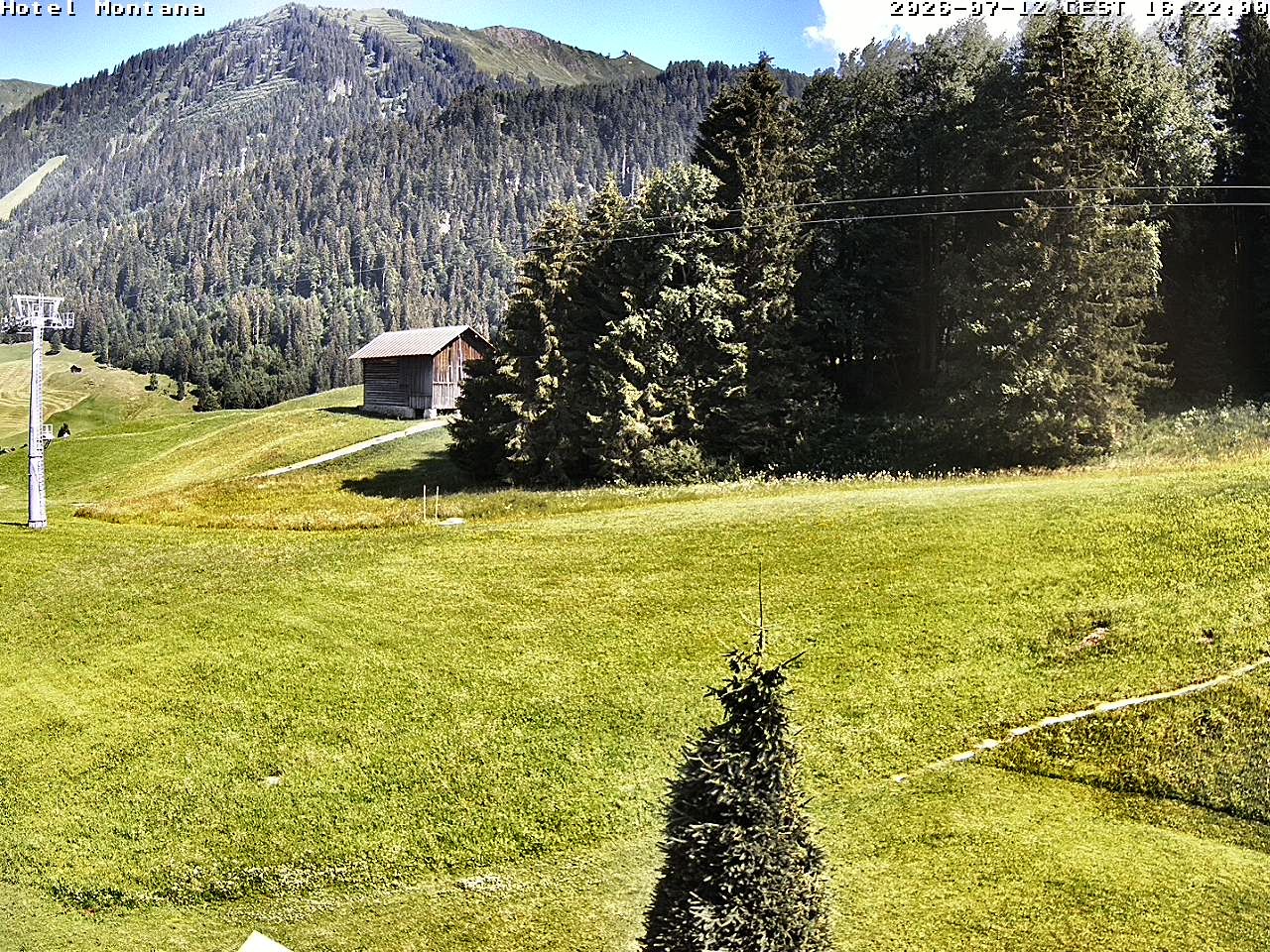 Archived image Webcam Riezlern - Hotel Montana
