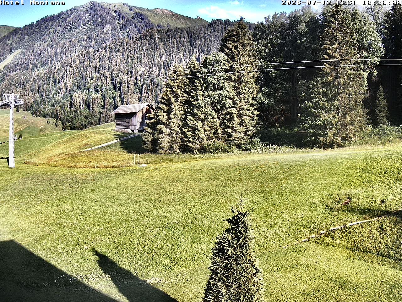 Archived image Webcam Riezlern - Hotel Montana