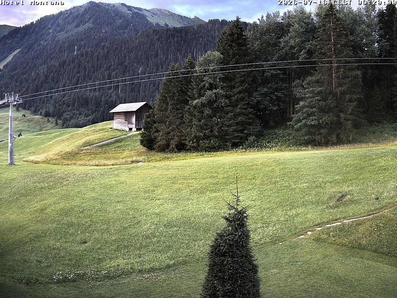 Archiv Foto Webcam Hotel Montana, Riezlern