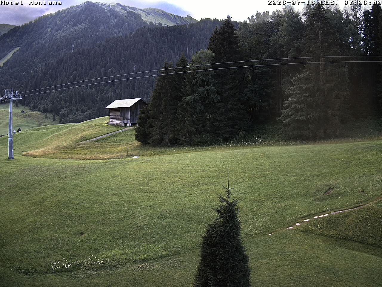 Archiv Foto Webcam Hotel Montana, Riezlern