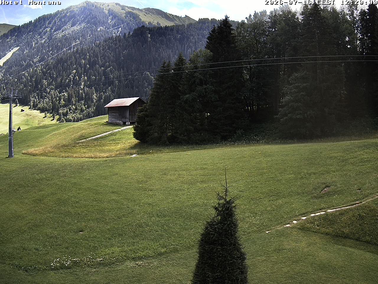 Archiv Foto Webcam Hotel Montana, Riezlern