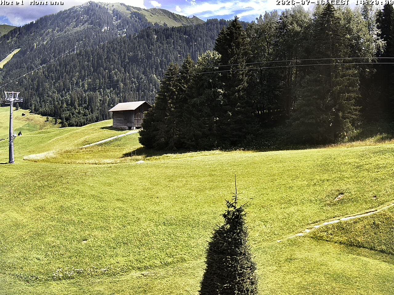 Archiv Foto Webcam Hotel Montana, Riezlern
