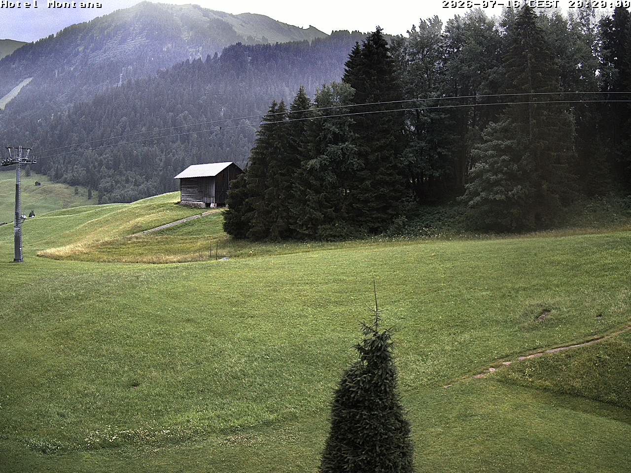 Archiv Foto Webcam Hotel Montana, Riezlern