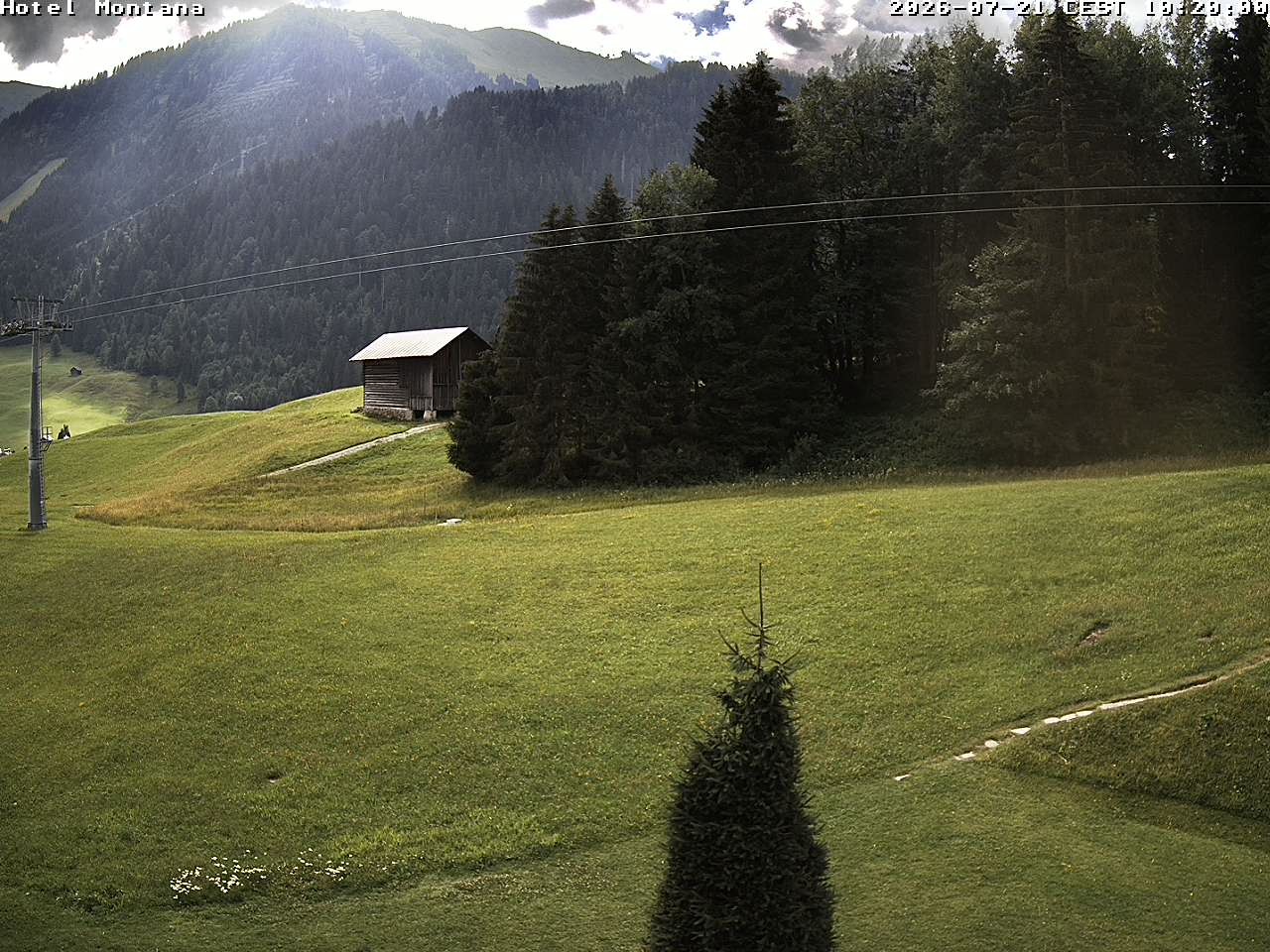 Archiv Foto Webcam Hotel Montana, Riezlern