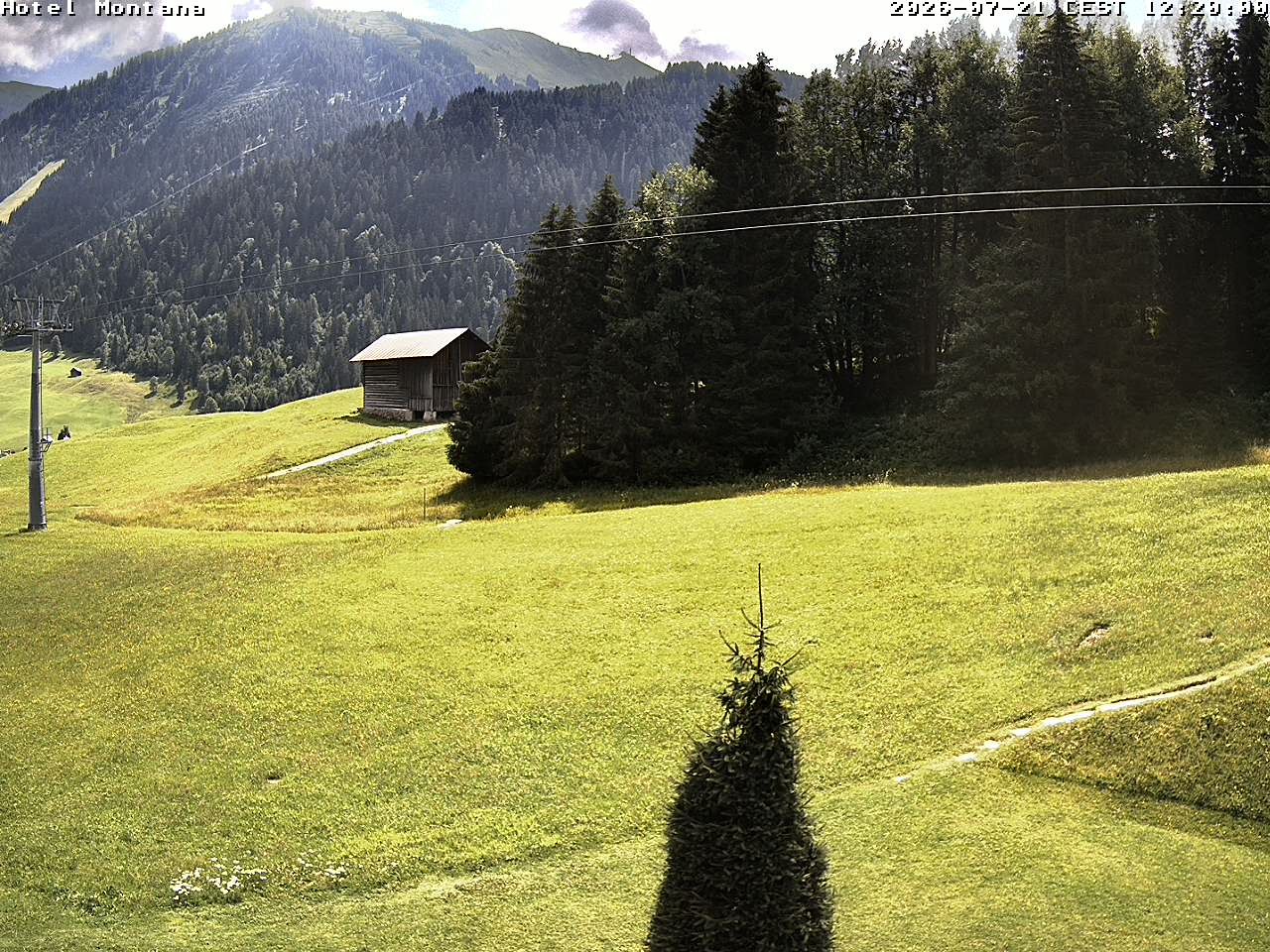 Archiv Foto Webcam Hotel Montana, Riezlern