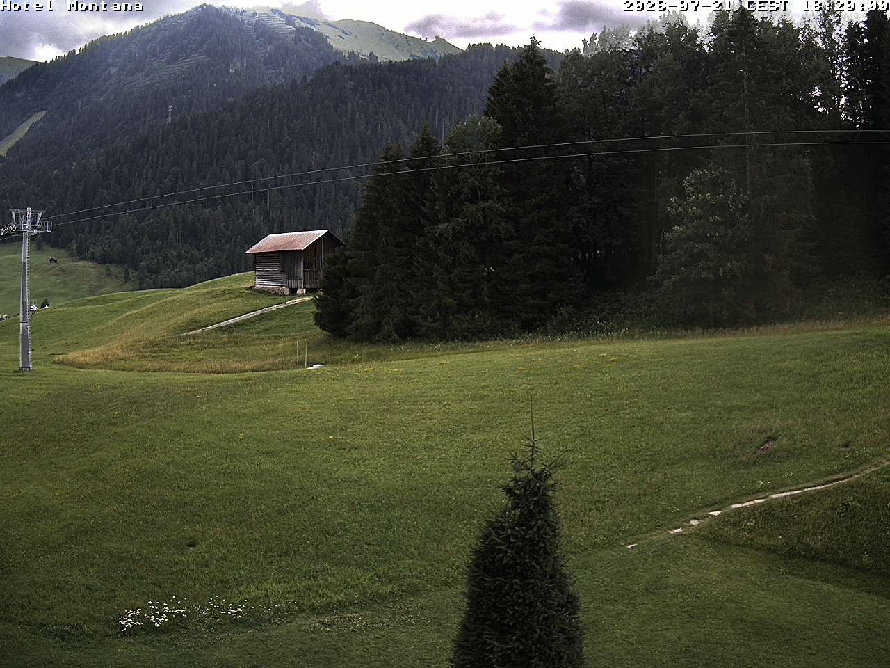 Archiv Foto Webcam Hotel Montana, Riezlern