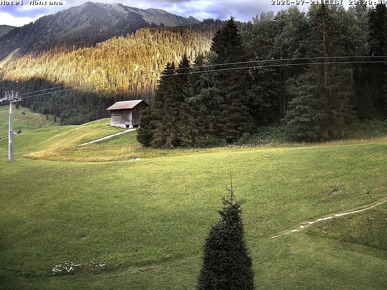 Archiv Foto Webcam Hotel Montana, Riezlern