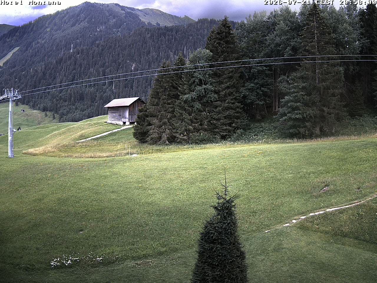 Archiv Foto Webcam Hotel Montana, Riezlern