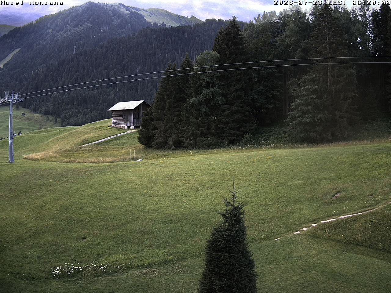 Archiv Foto Webcam Hotel Montana, Riezlern