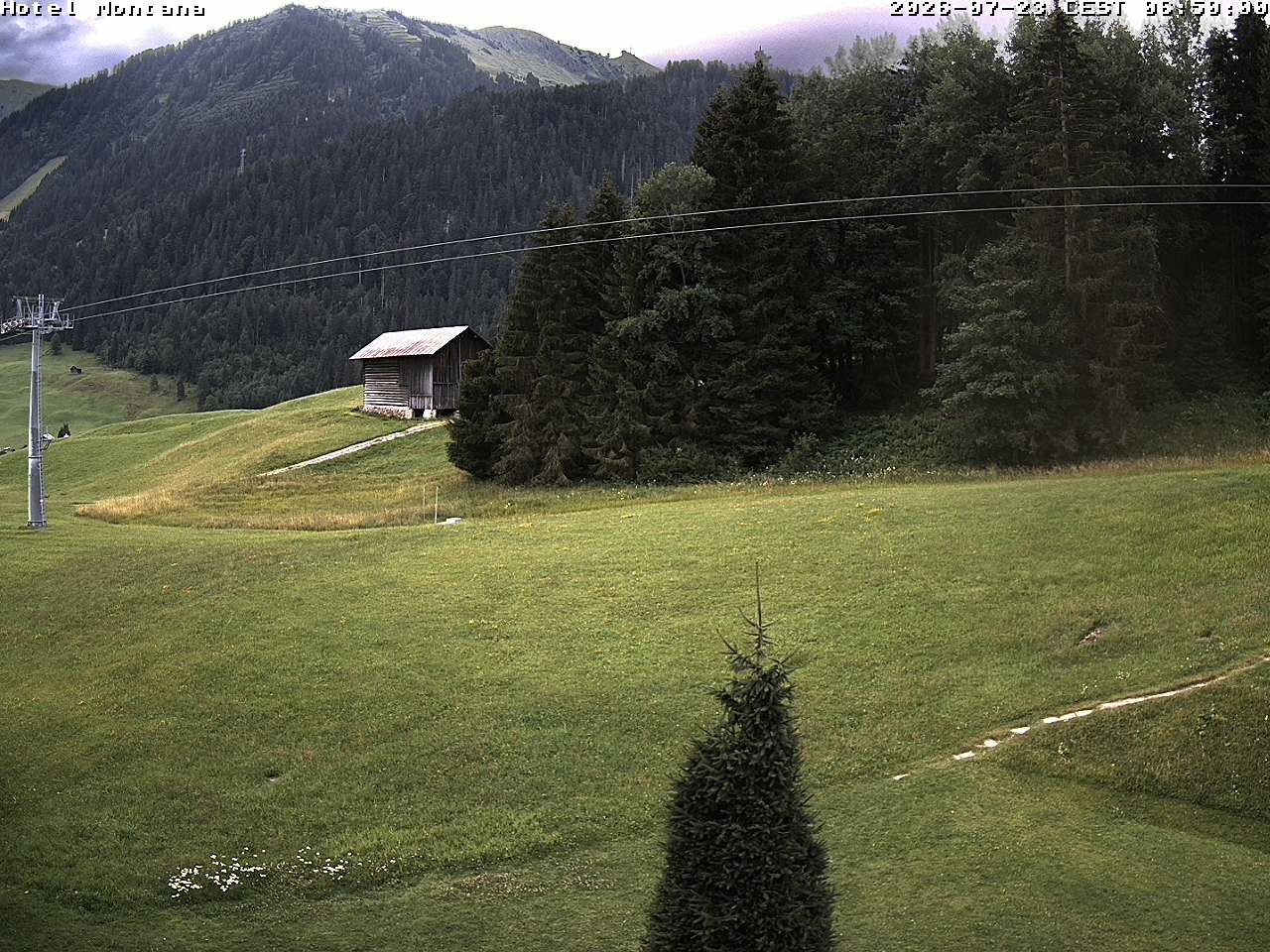 Archiv Foto Webcam Hotel Montana, Riezlern