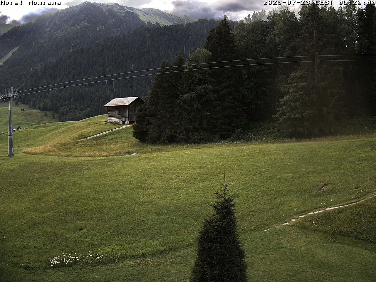 Archiv Foto Webcam Hotel Montana, Riezlern
