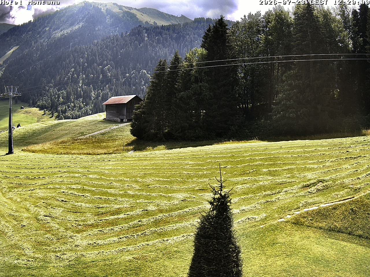 Archiv Foto Webcam Hotel Montana, Riezlern