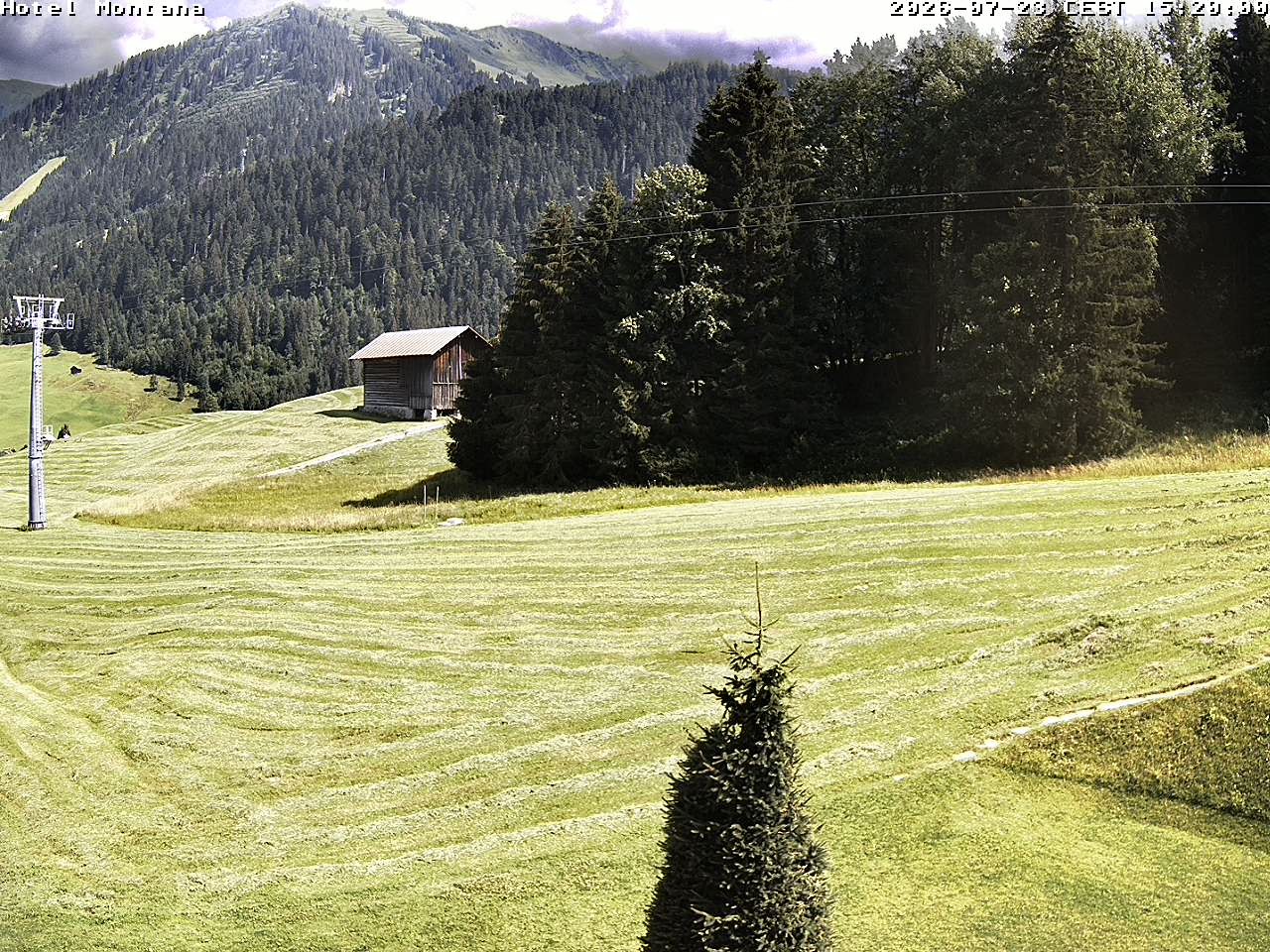 Archiv Foto Webcam Hotel Montana, Riezlern