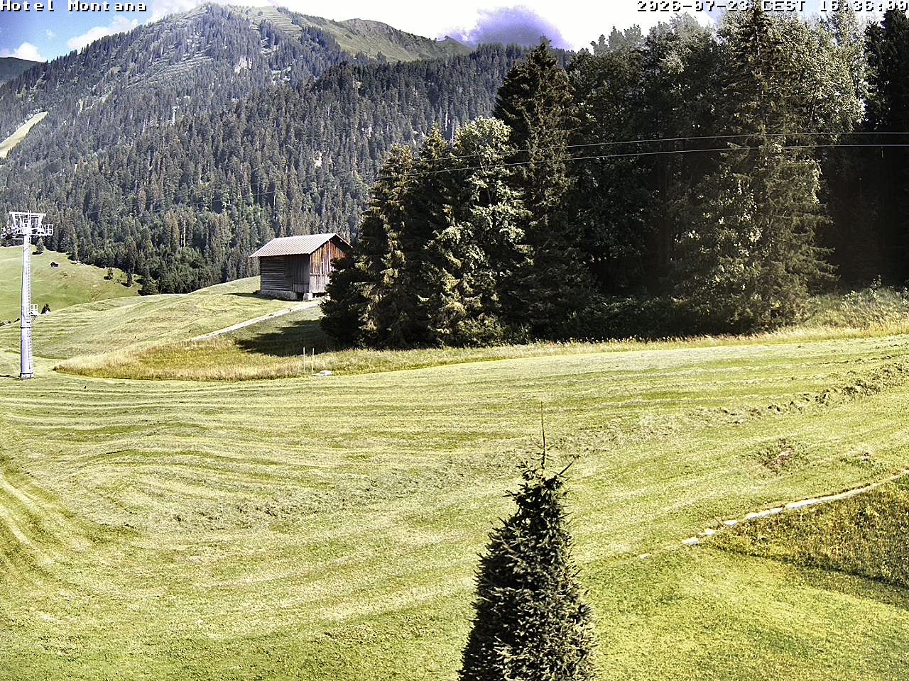 Archiv Foto Webcam Hotel Montana, Riezlern