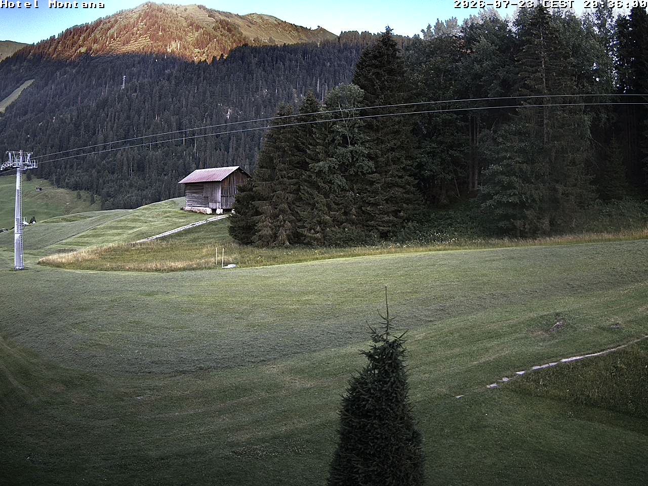 Archiv Foto Webcam Hotel Montana, Riezlern