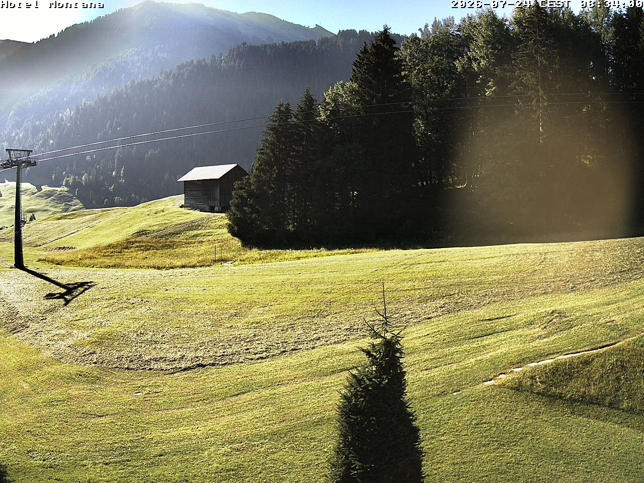 Archiv Foto Webcam Hotel Montana, Riezlern