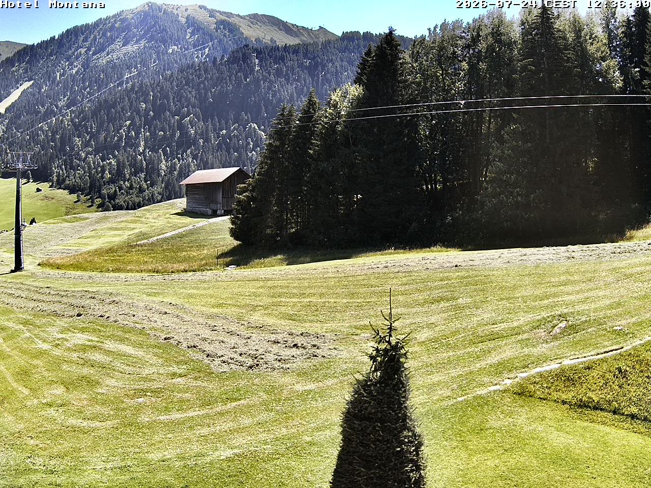 Archiv Foto Webcam Hotel Montana, Riezlern