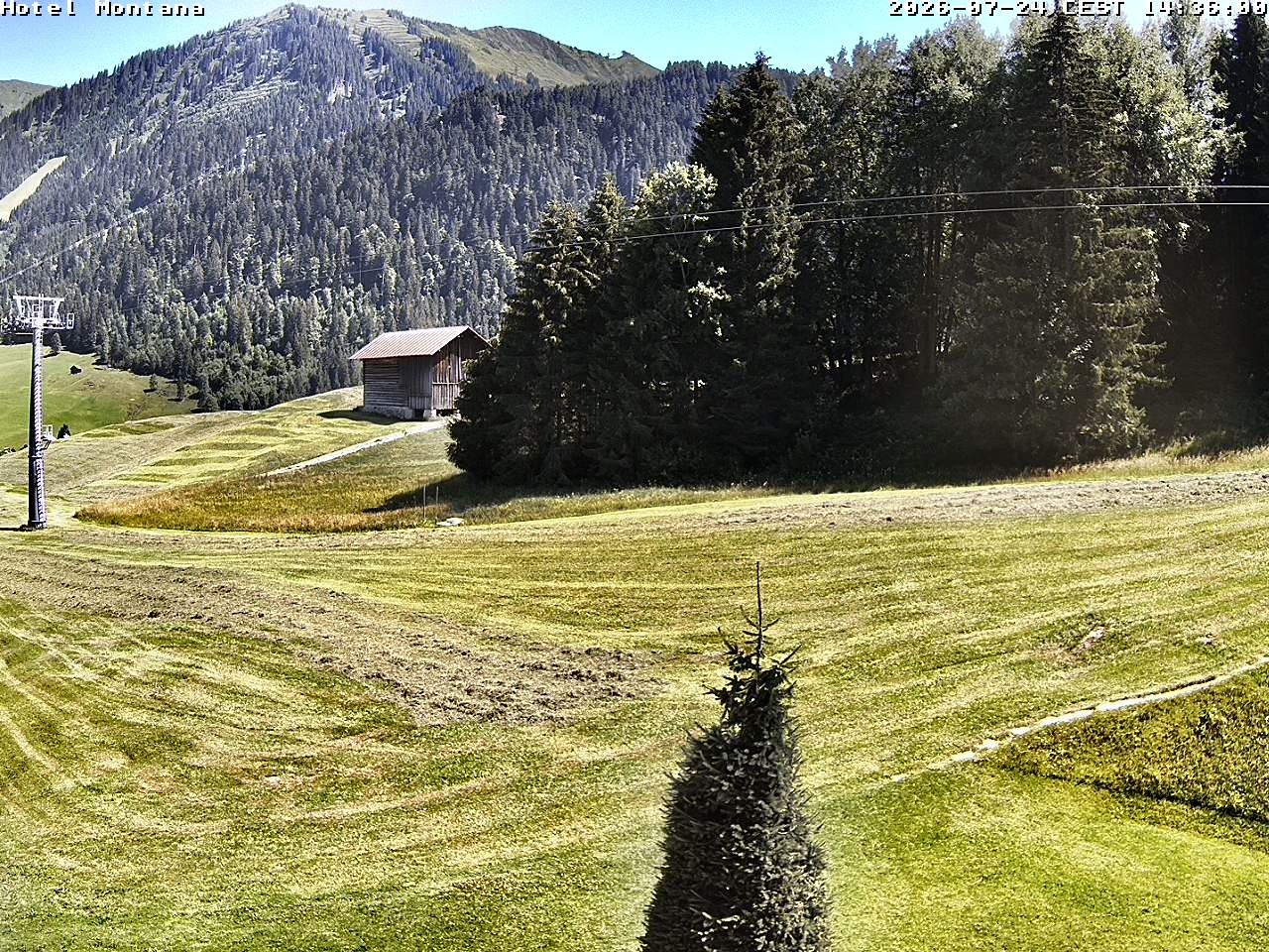 Archiv Foto Webcam Hotel Montana, Riezlern