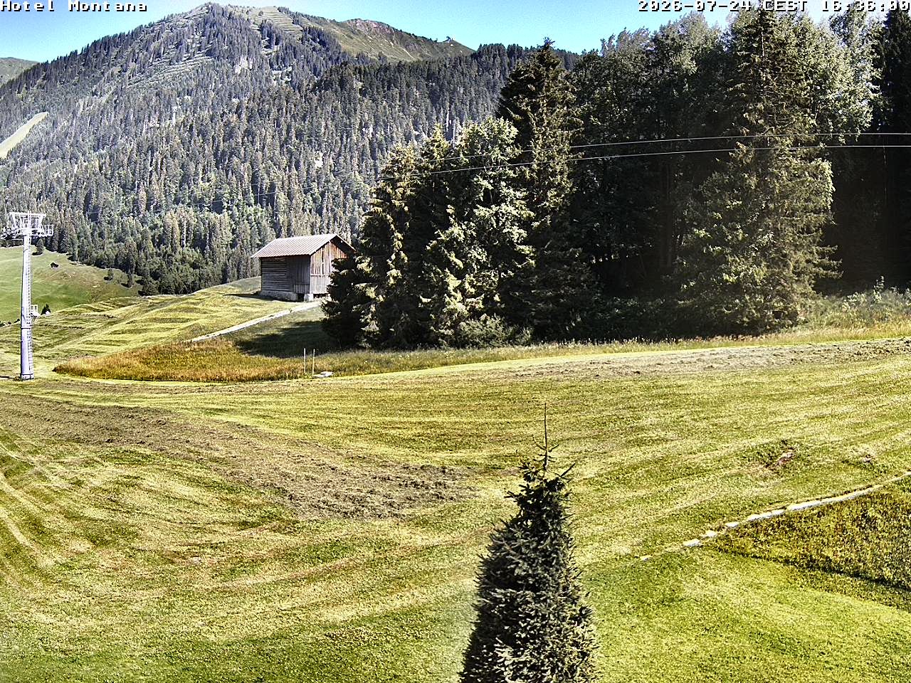 Archived image Webcam Riezlern - Hotel Montana