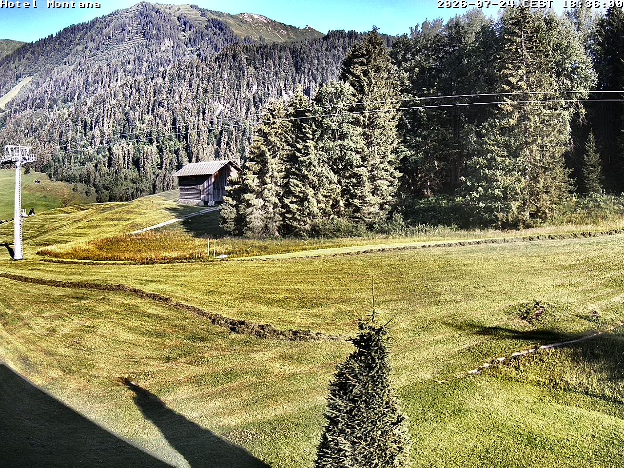 Archived image Webcam Riezlern - Hotel Montana