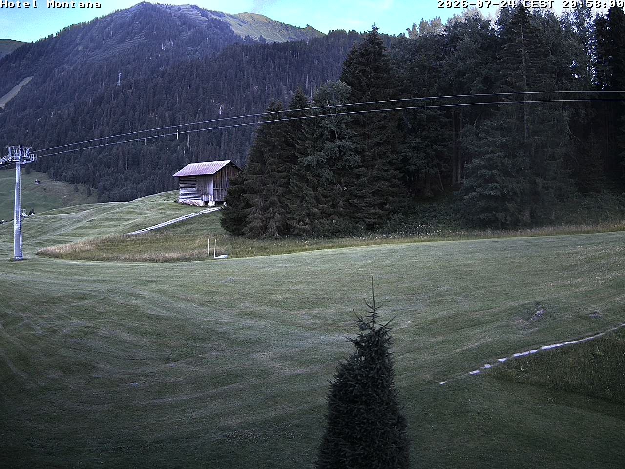 Archived image Webcam Riezlern - Hotel Montana