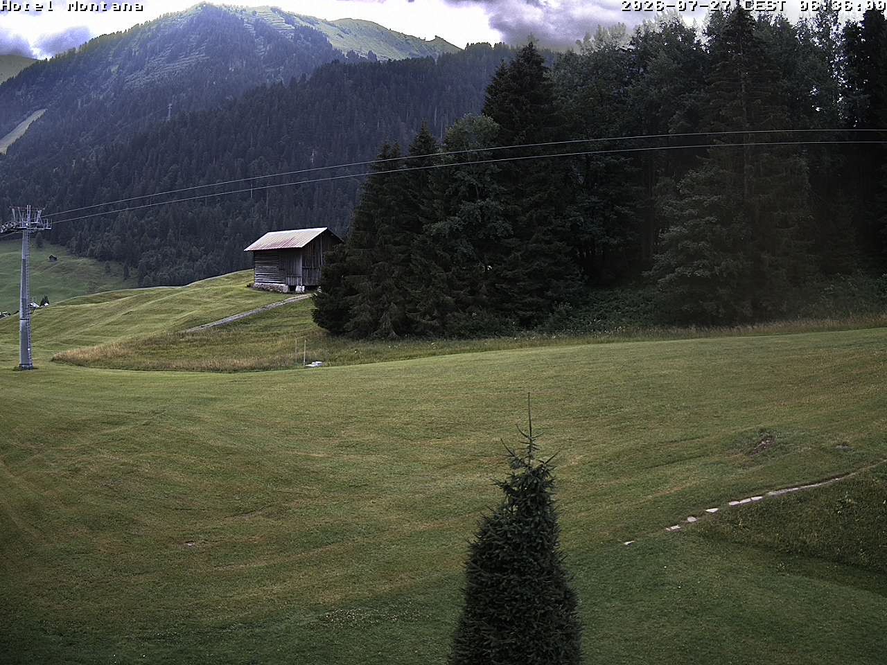 Archiv Foto Webcam Hotel Montana, Riezlern