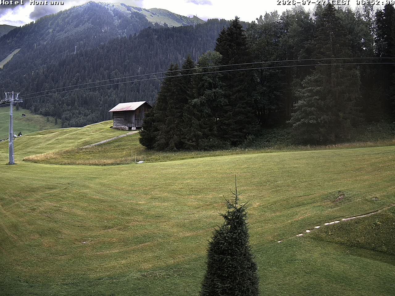 Archiv Foto Webcam Hotel Montana, Riezlern