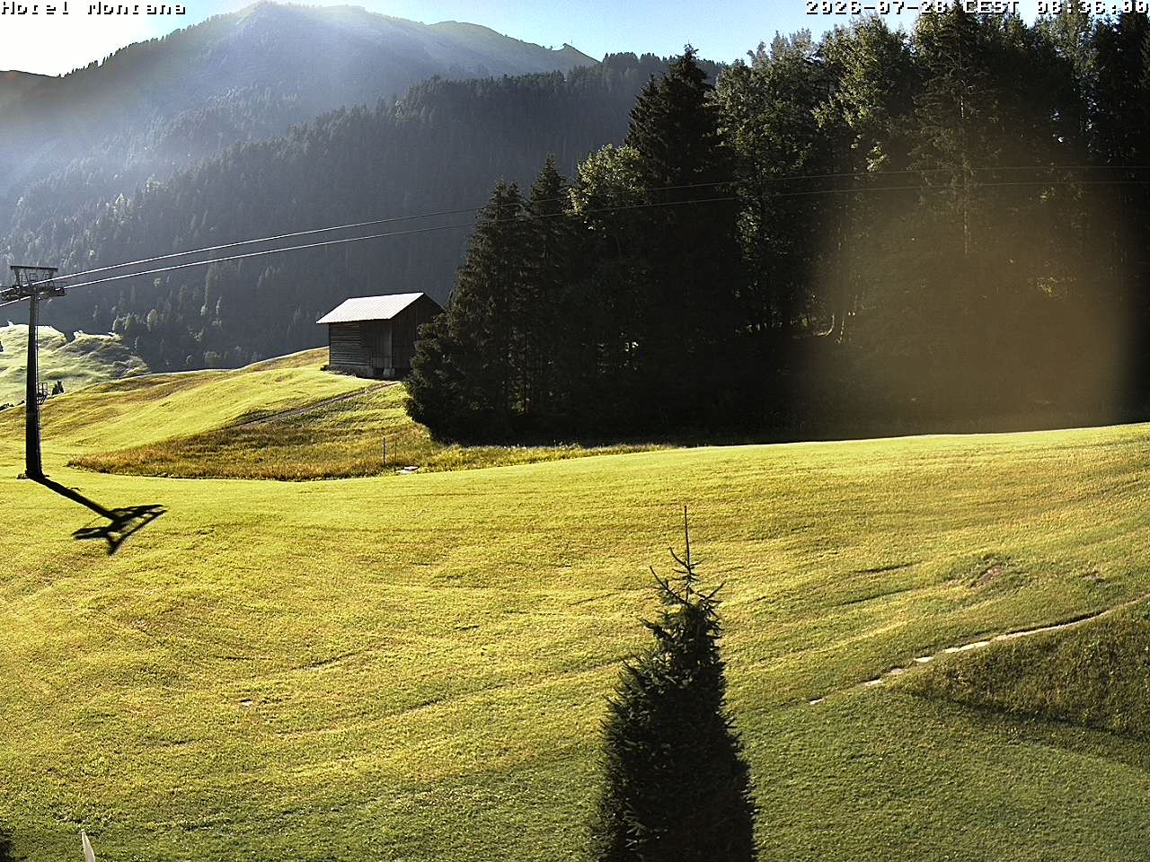 Archiv Foto Webcam Hotel Montana, Riezlern