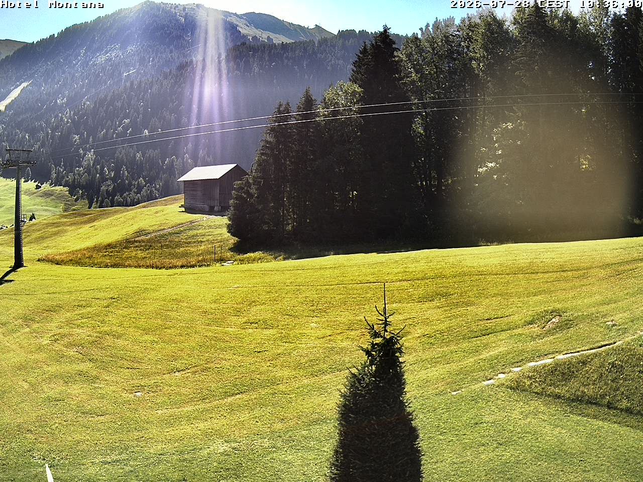 Archiv Foto Webcam Hotel Montana, Riezlern