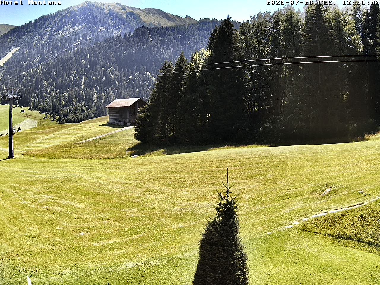 Archiv Foto Webcam Hotel Montana, Riezlern