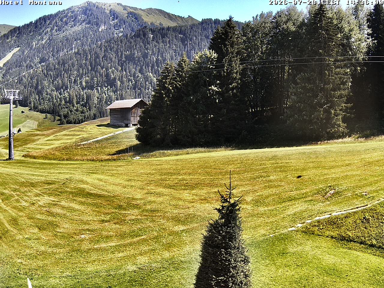 Archiv Foto Webcam Hotel Montana, Riezlern