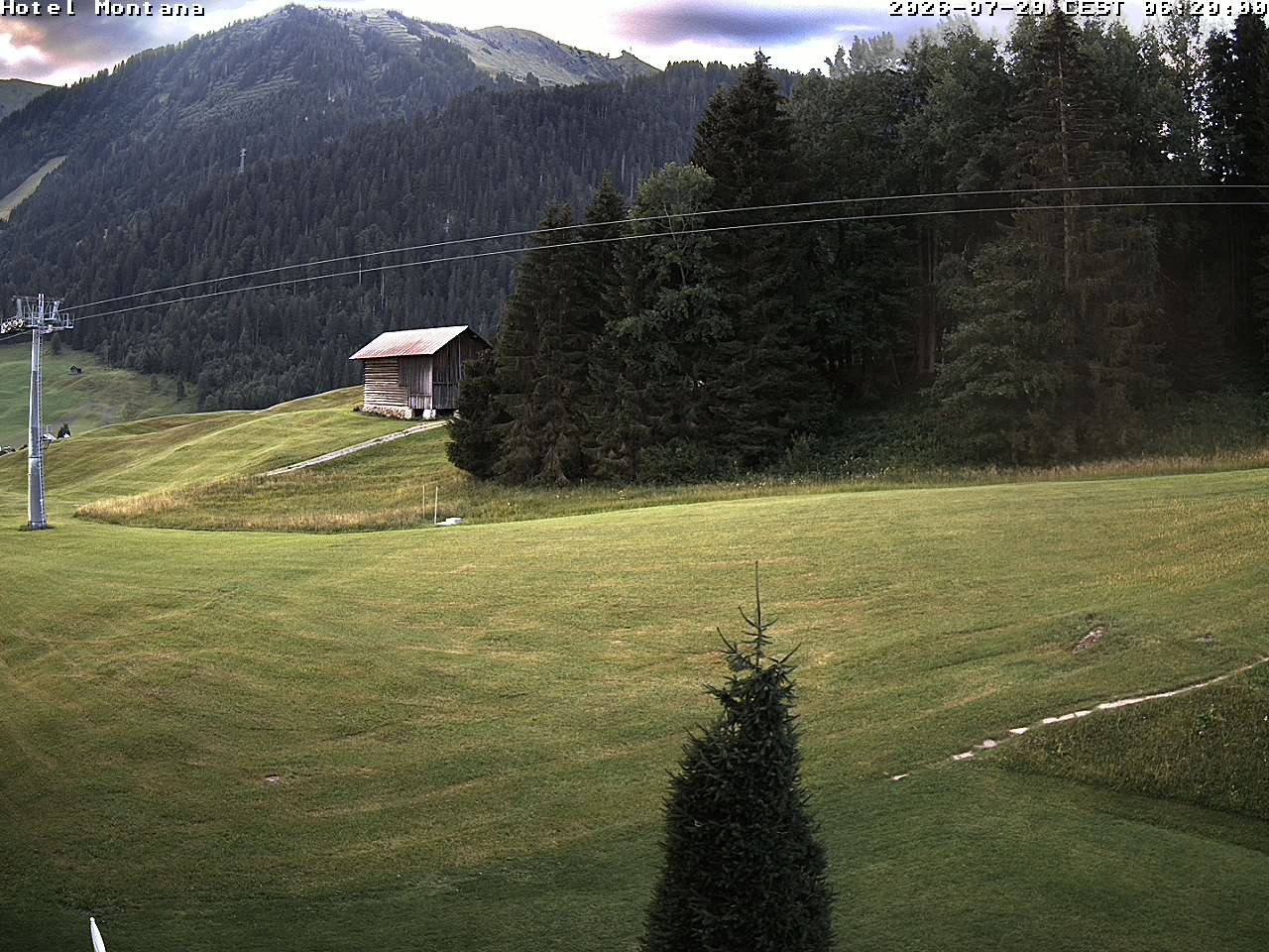 Archiv Foto Webcam Hotel Montana, Riezlern