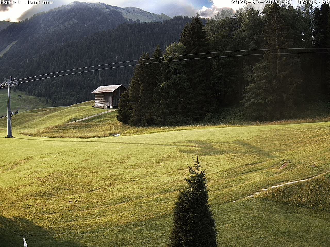 Archiv Foto Webcam Hotel Montana, Riezlern