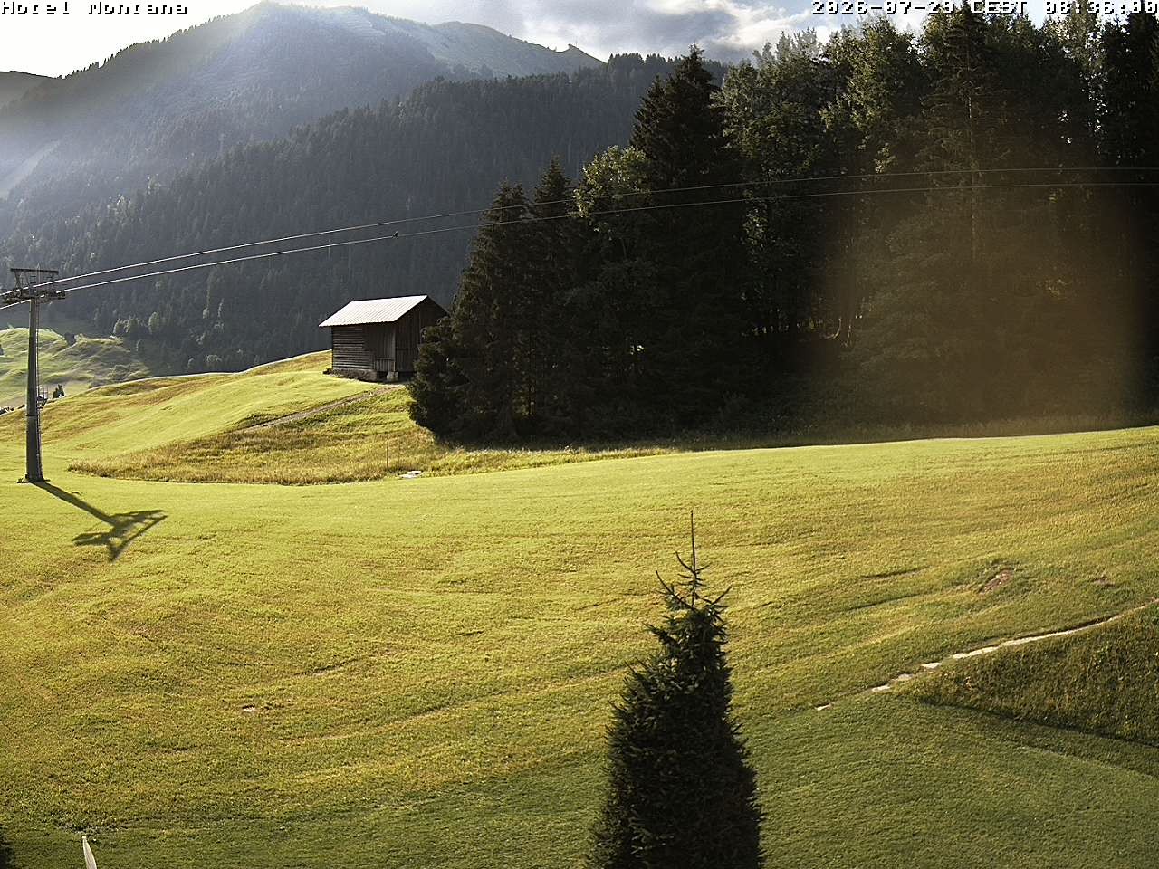 Archiv Foto Webcam Hotel Montana, Riezlern