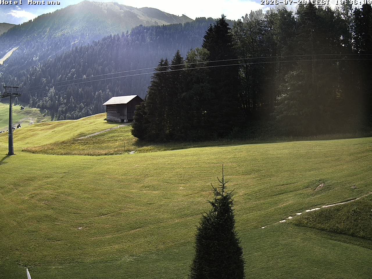 Archiv Foto Webcam Hotel Montana, Riezlern
