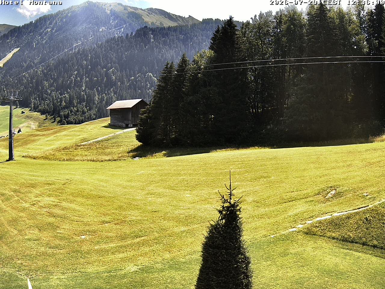 Archiv Foto Webcam Hotel Montana, Riezlern