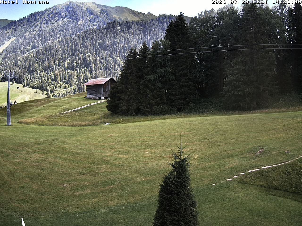 Archiv Foto Webcam Hotel Montana, Riezlern