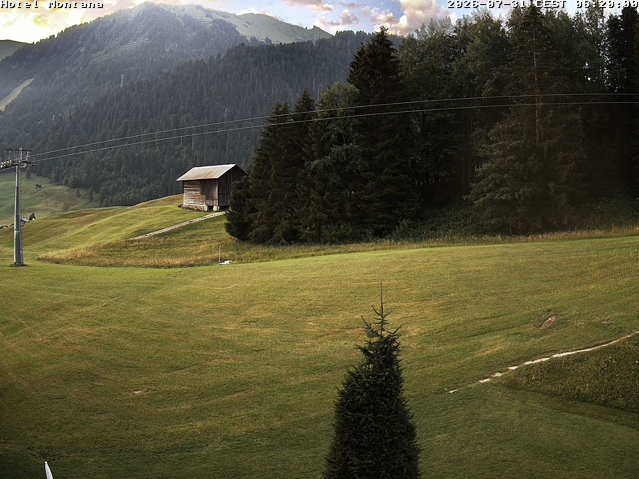 Archiv Foto Webcam Hotel Montana, Riezlern