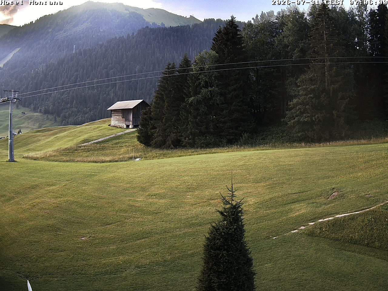 Archiv Foto Webcam Hotel Montana, Riezlern
