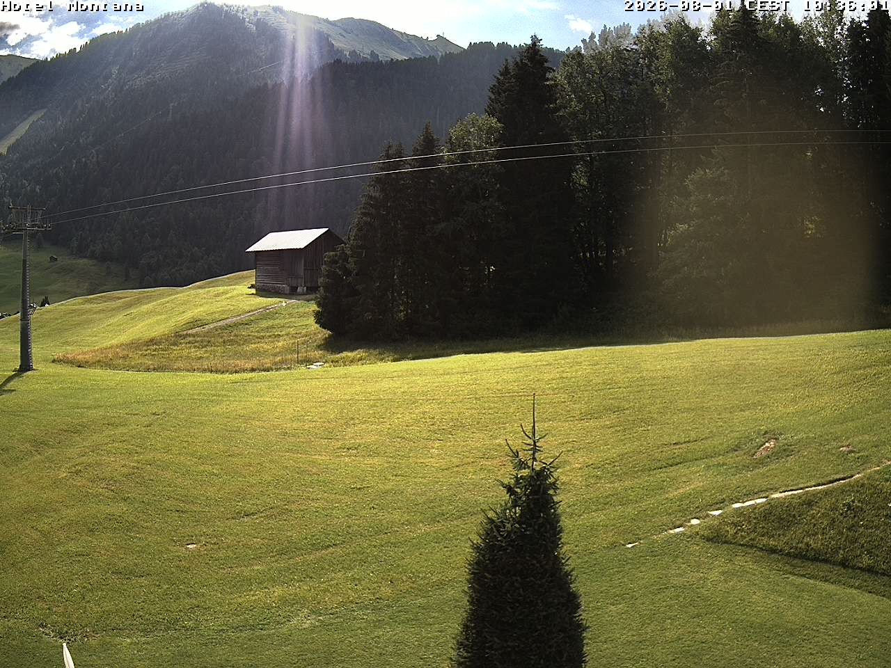 Archived image Webcam Riezlern - Hotel Montana