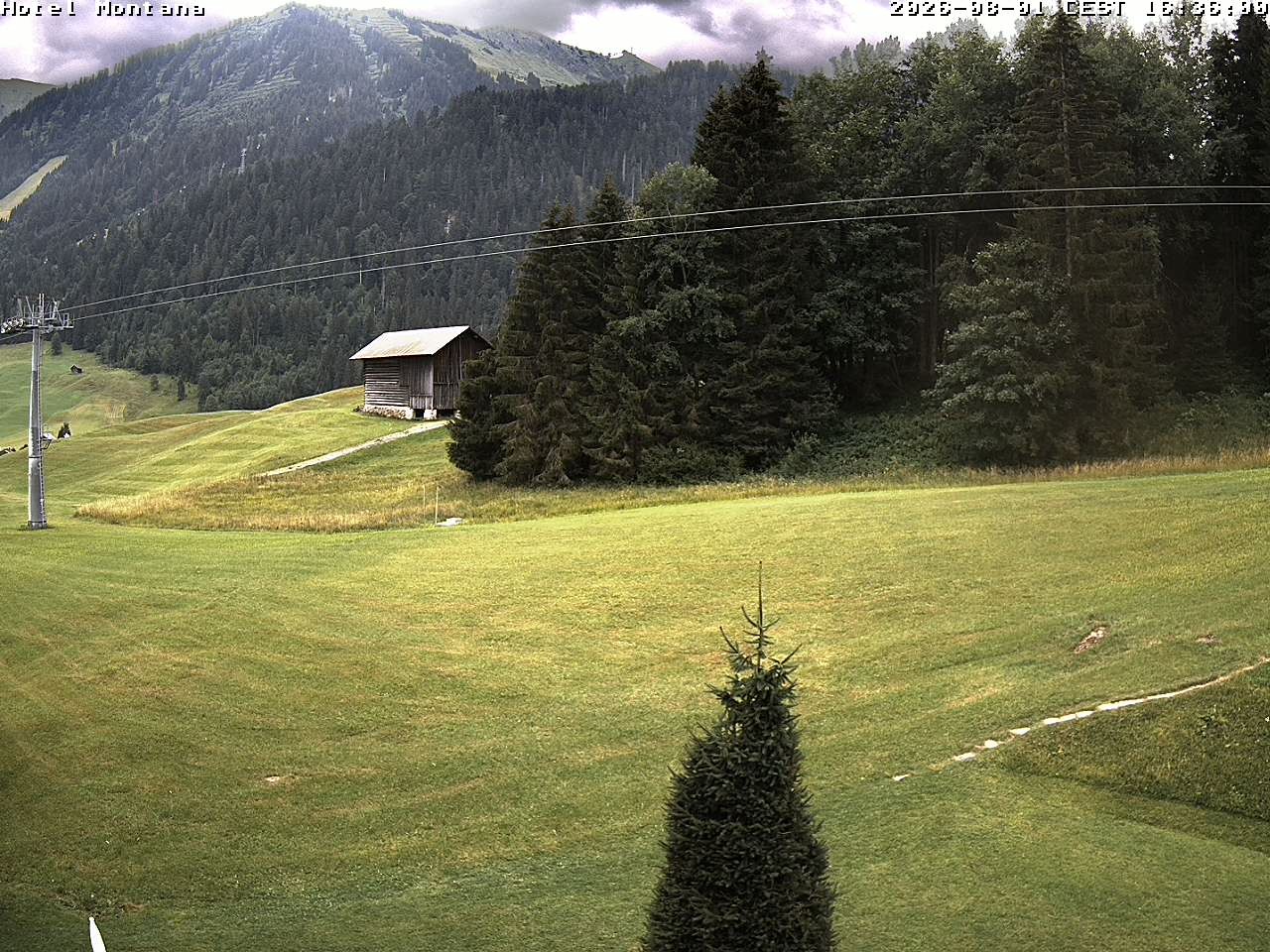 Archived image Webcam Riezlern - Hotel Montana