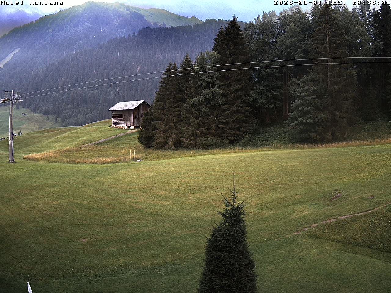 Archived image Webcam Riezlern - Hotel Montana