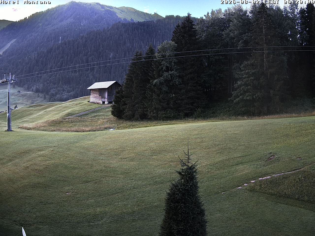 Archiv Foto Webcam Hotel Montana, Riezlern