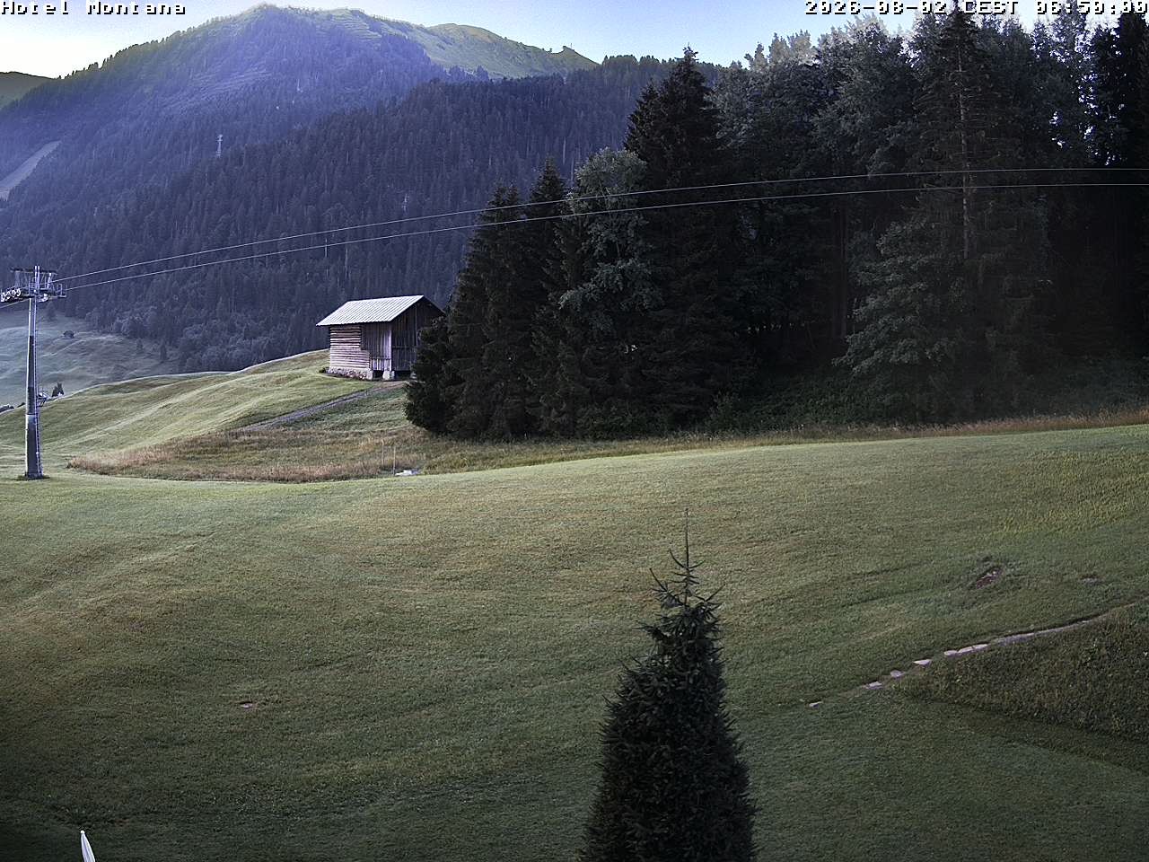 Archiv Foto Webcam Hotel Montana, Riezlern