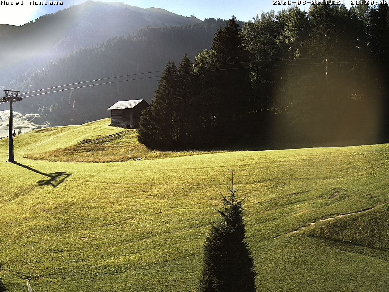 Archiv Foto Webcam Hotel Montana, Riezlern