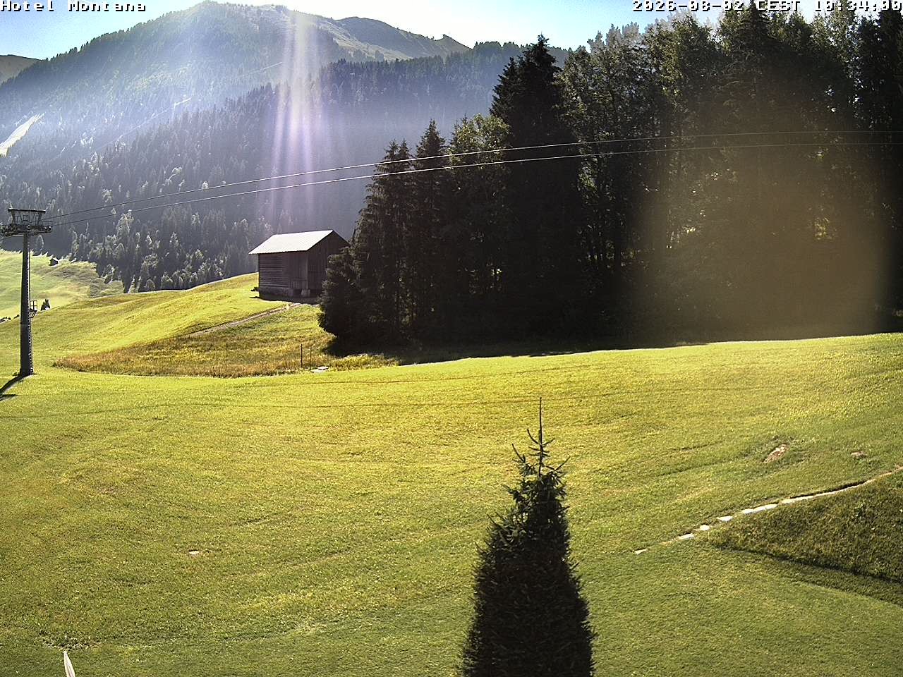 Archiv Foto Webcam Hotel Montana, Riezlern